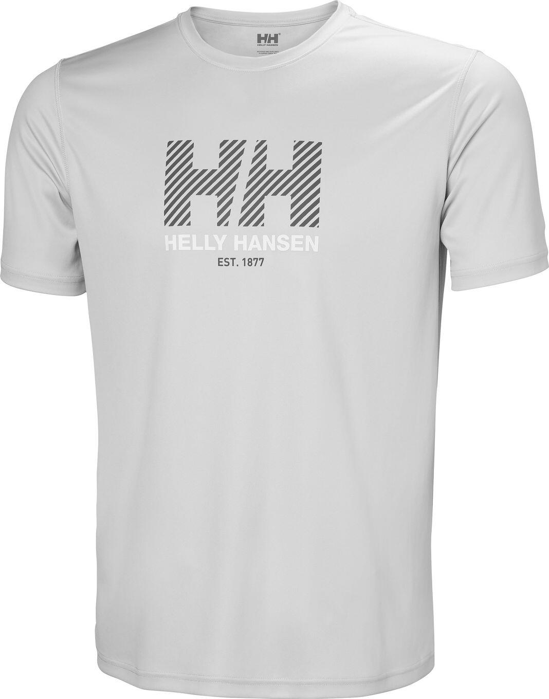 T-shirt Helly Hansen HH Tech Graphic 2.0 Gris Homme 4/5