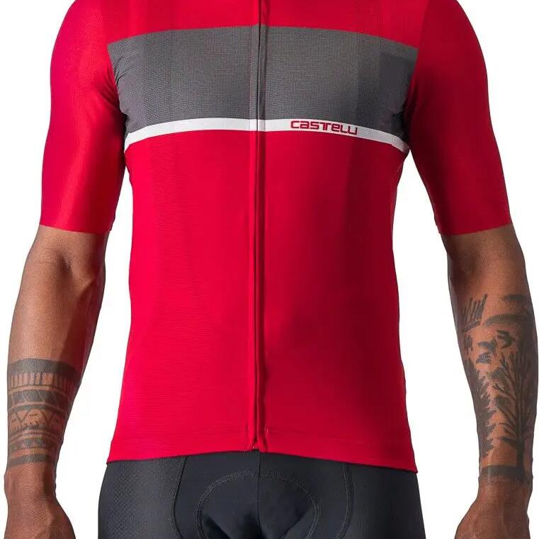 Castelli Tradizione short sleeve jersey Red