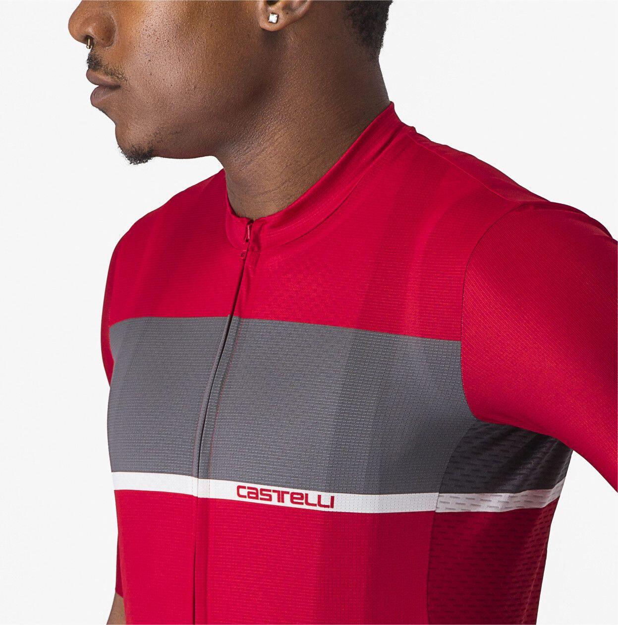 Maglia a maniche corte Castelli Tradizione Red 6/7