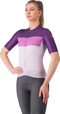 Maglia a maniche lunghe Castelli Elegante Donna Rosa Viola