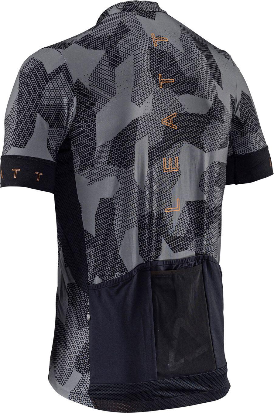 Maglia Leatt Endurance 5.0 a manica corta Grigio/Camoscio 5/5