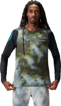 Endura Nuage de Pixels LTD Langarmtrikot - Schwarz