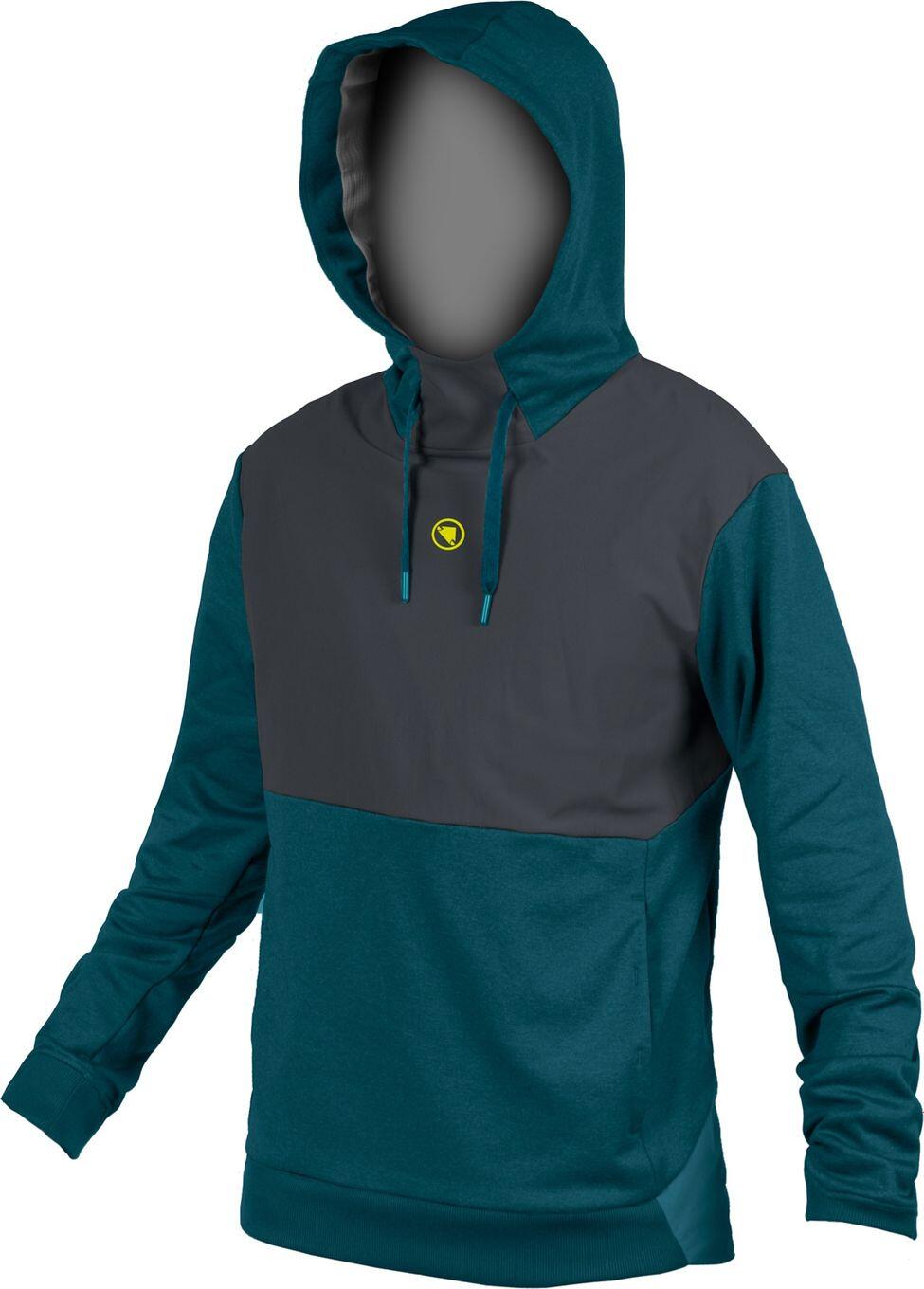 Endura Trailster Tech Hoodie Barra Blue XL