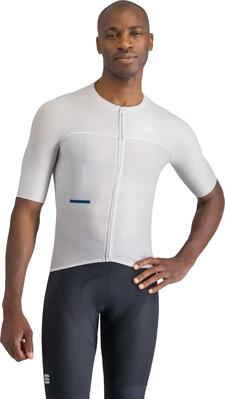 Sportful light jersey met korte mouwen wit