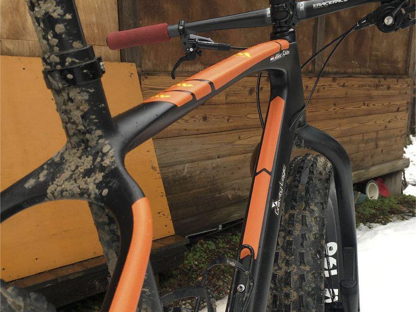 Kit protection de cadre - EXTRA 10 pièces - Orange/Jaune 4/5