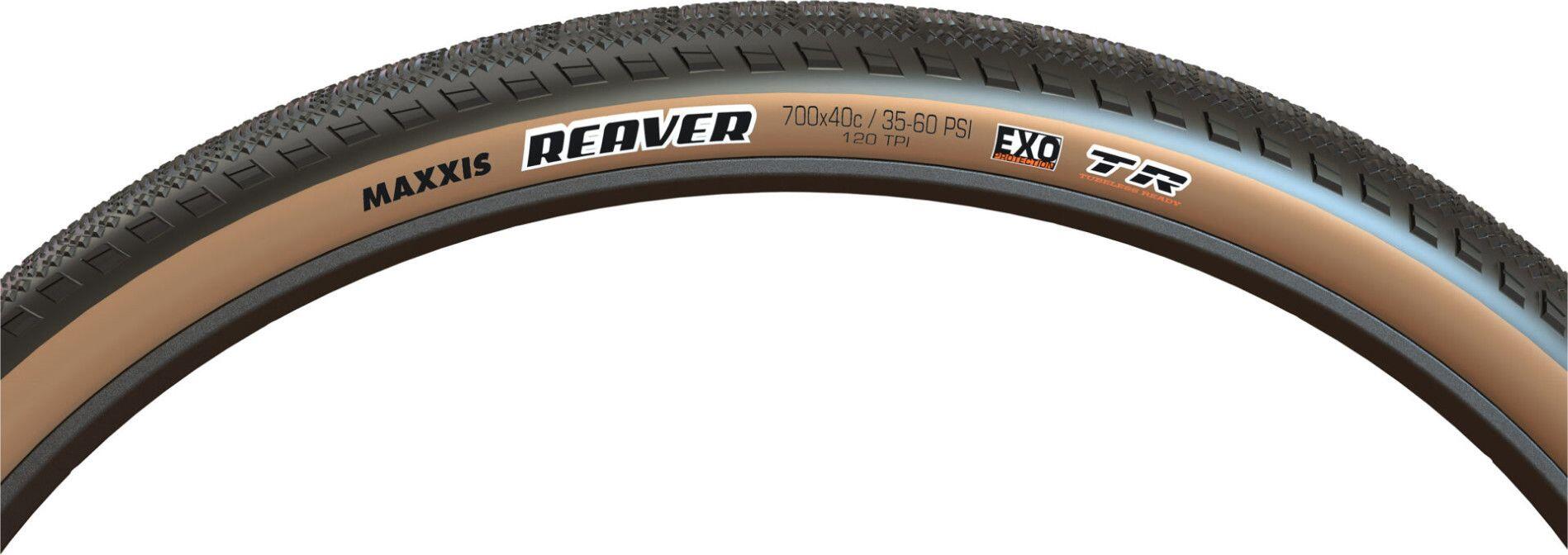 Neumático REAVER - 700X40C - tr. blando - 120 TPI - Exo / TR / Tan 3/3