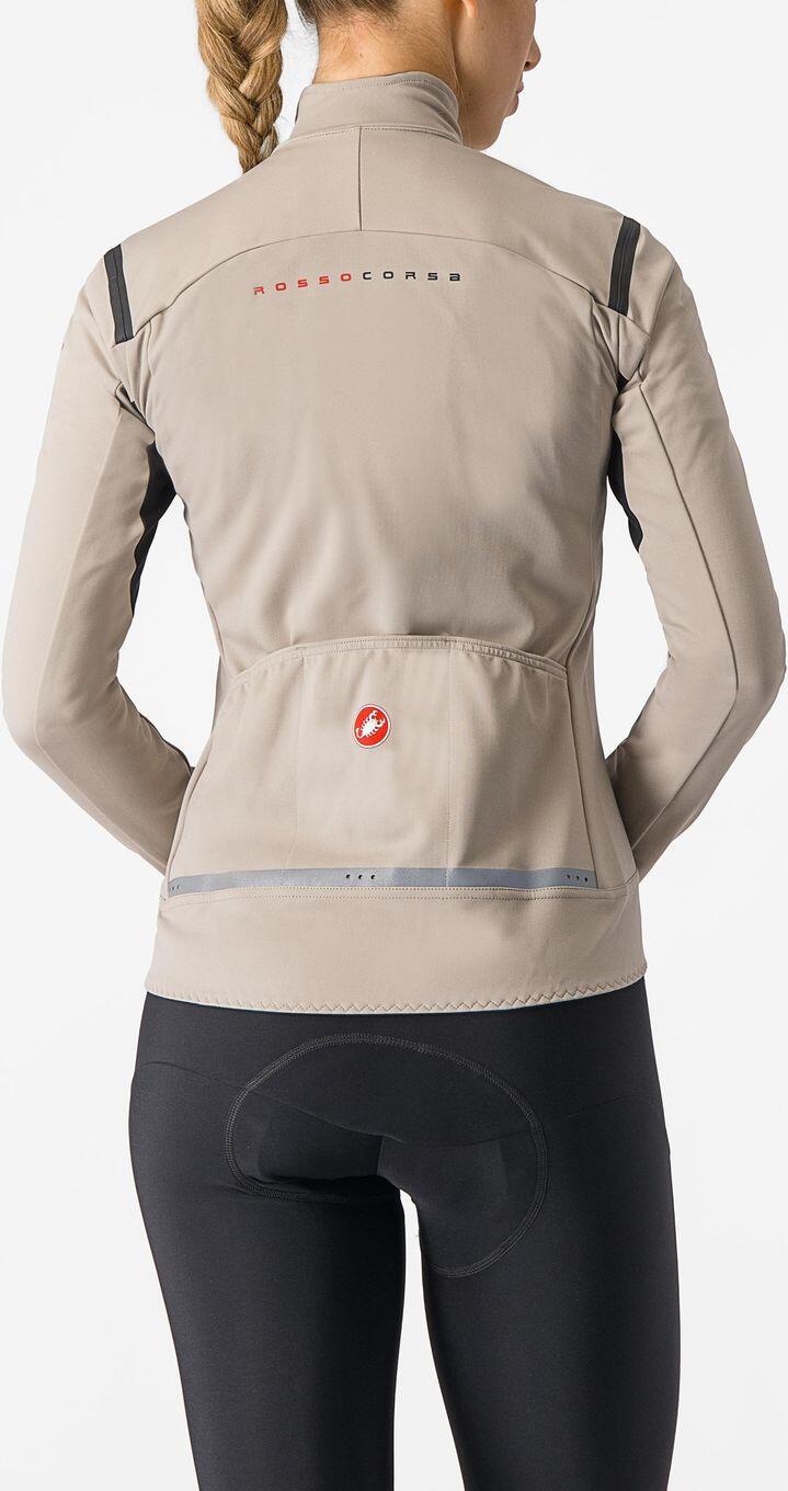 Giacca a maniche lunghe Castelli Perfetto Ros 2 Donna Beige 2/7