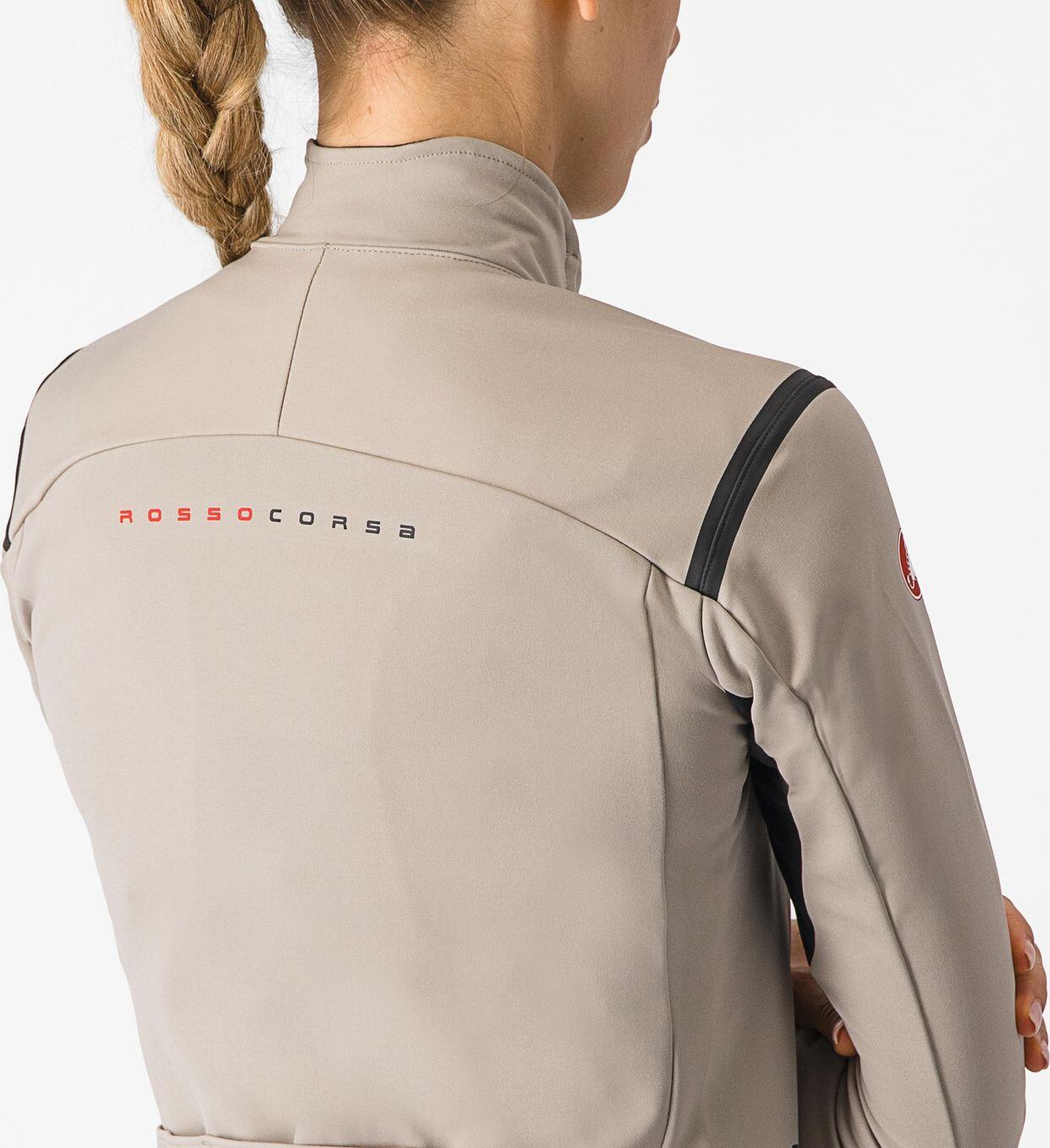 Giacca a maniche lunghe Castelli Perfetto Ros 2 Donna Beige 4/7