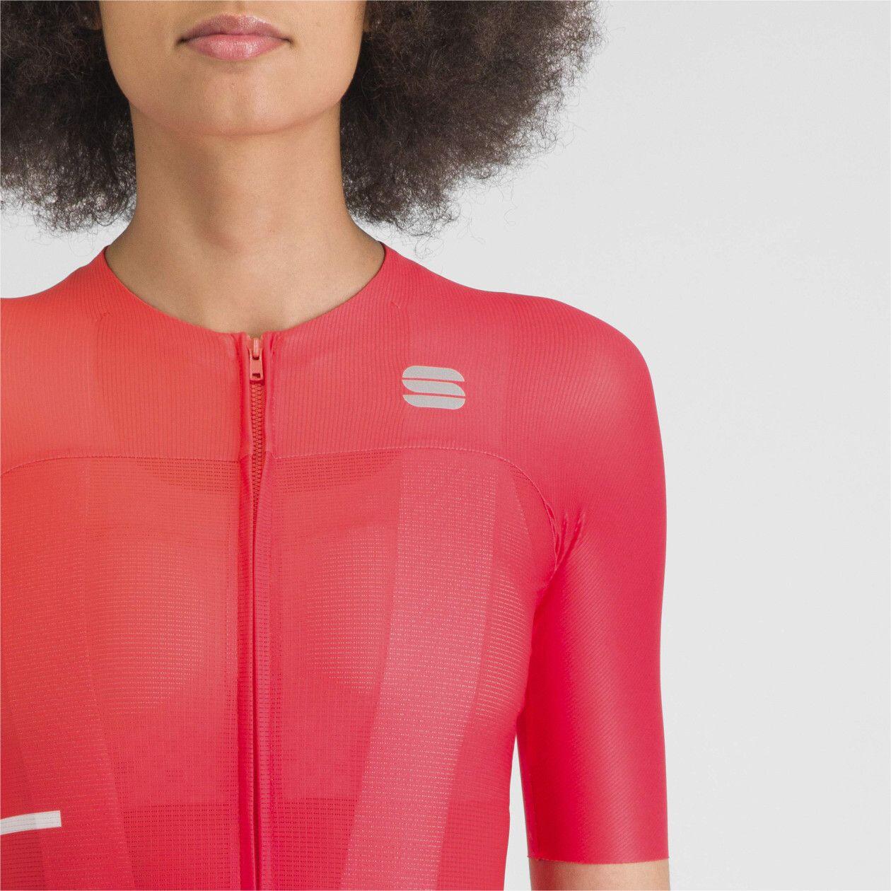Maillot de manga corta Sportful Light Coral para mujer 5/5