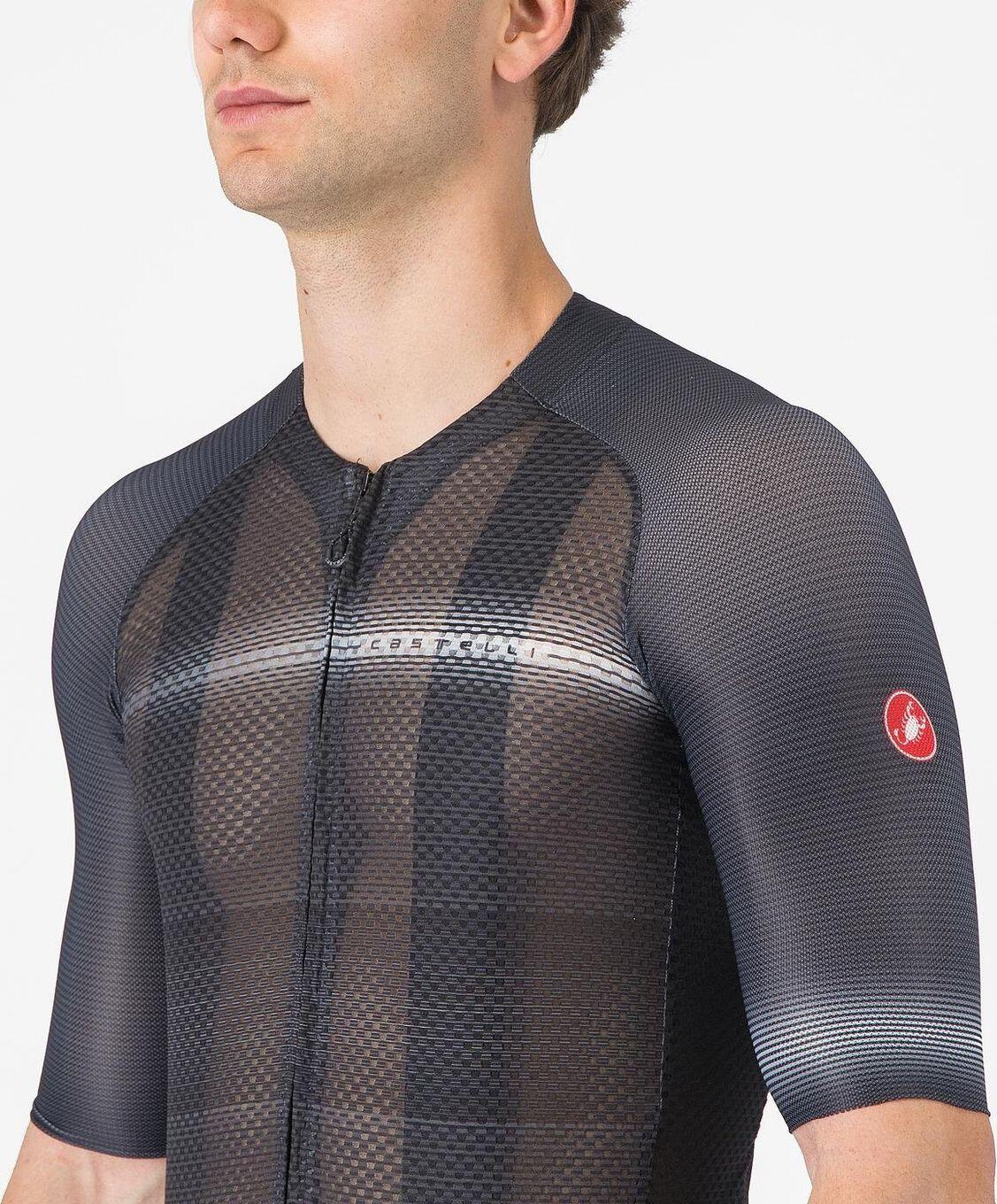 Climber's A/C Men's Jersey met korte mouwen Black Grey 3/5