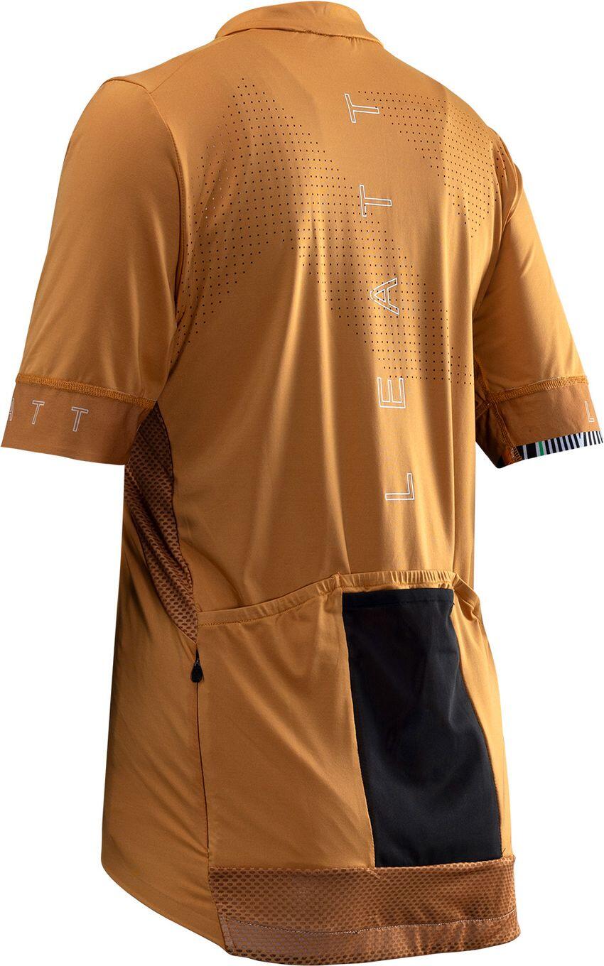 Camisola de manga curta Leatt Endurance 5.0 para mulher, cor de laranja 3/7