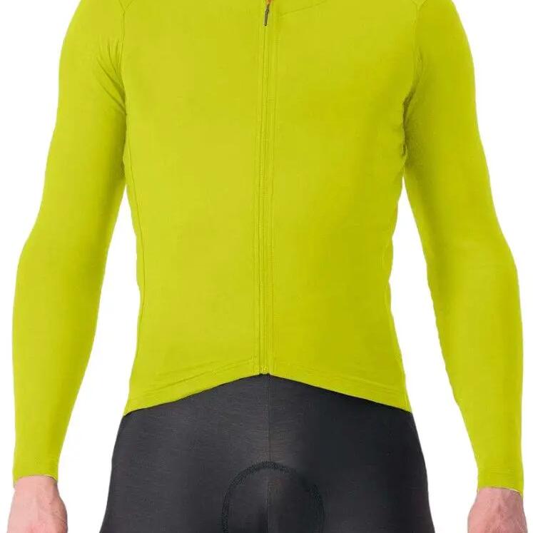 Castelli Fly LS Long Sleeve Jersey Yellow