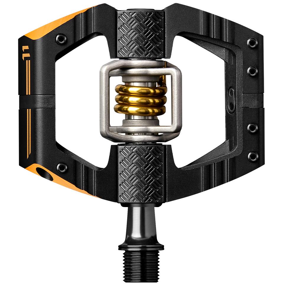 MALLET ENDURO 11 pedals, black and gold / gold spring