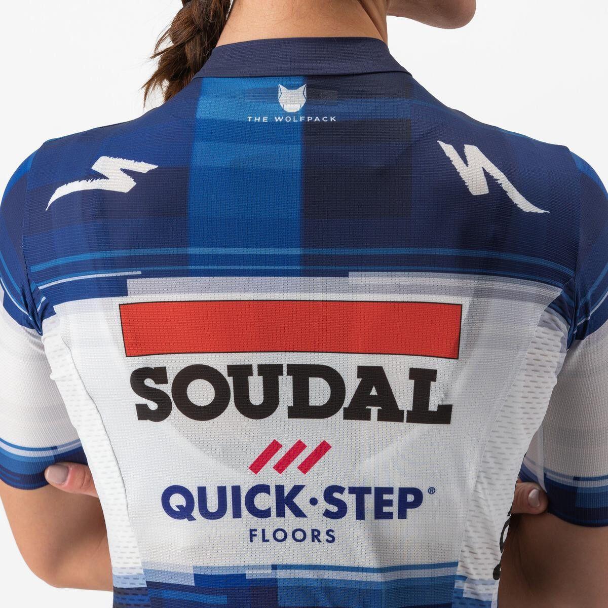 Maglia a manica corta Castelli Competizione 2 Soudal Quick Step 2023 Blu Donna 3/6