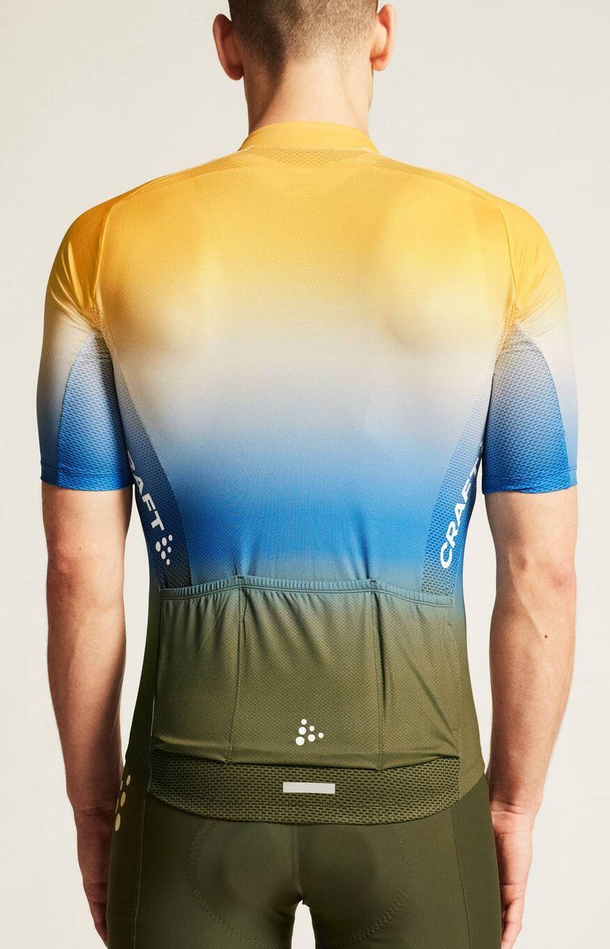 Camisola de ciclismo de manga curta Craft ADV Endur Graphic Multicolor para home 2/7