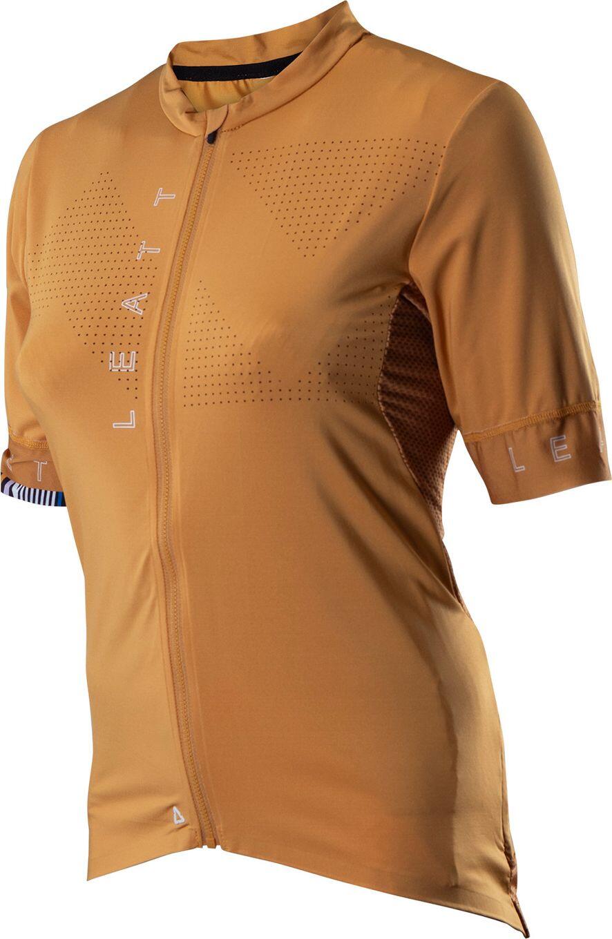 Camisola de manga curta Leatt Endurance 5.0 para mulher, cor de laranja 5/7