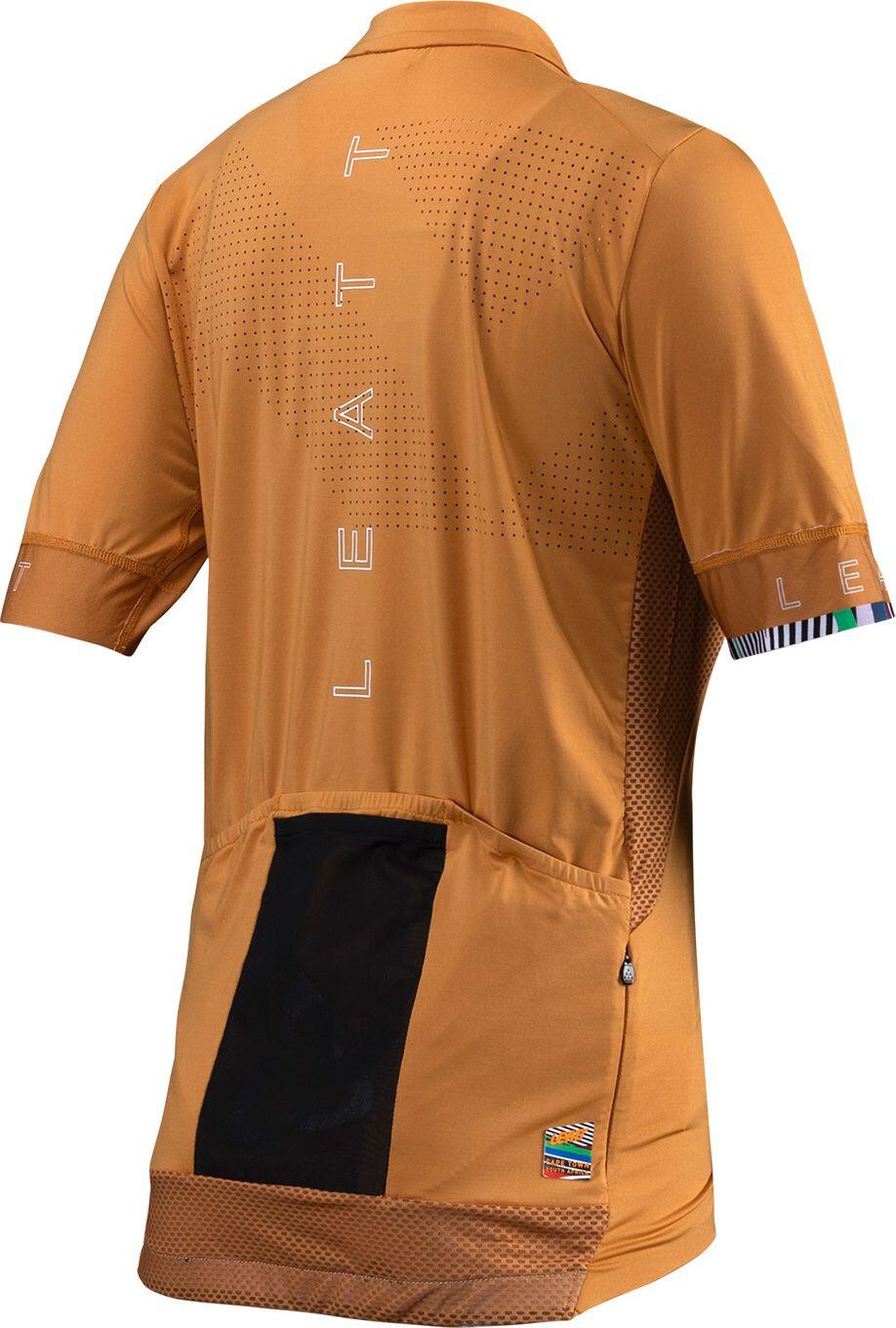 Camisola de manga curta Leatt Endurance 5.0 para mulher, cor de laranja 4/7
