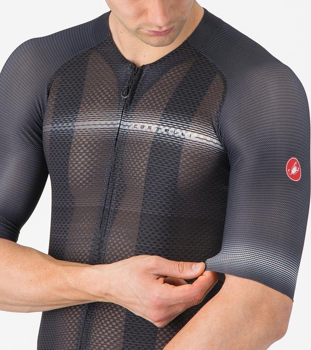 Climber's A/C Men's Jersey met korte mouwen Black Grey 5/5