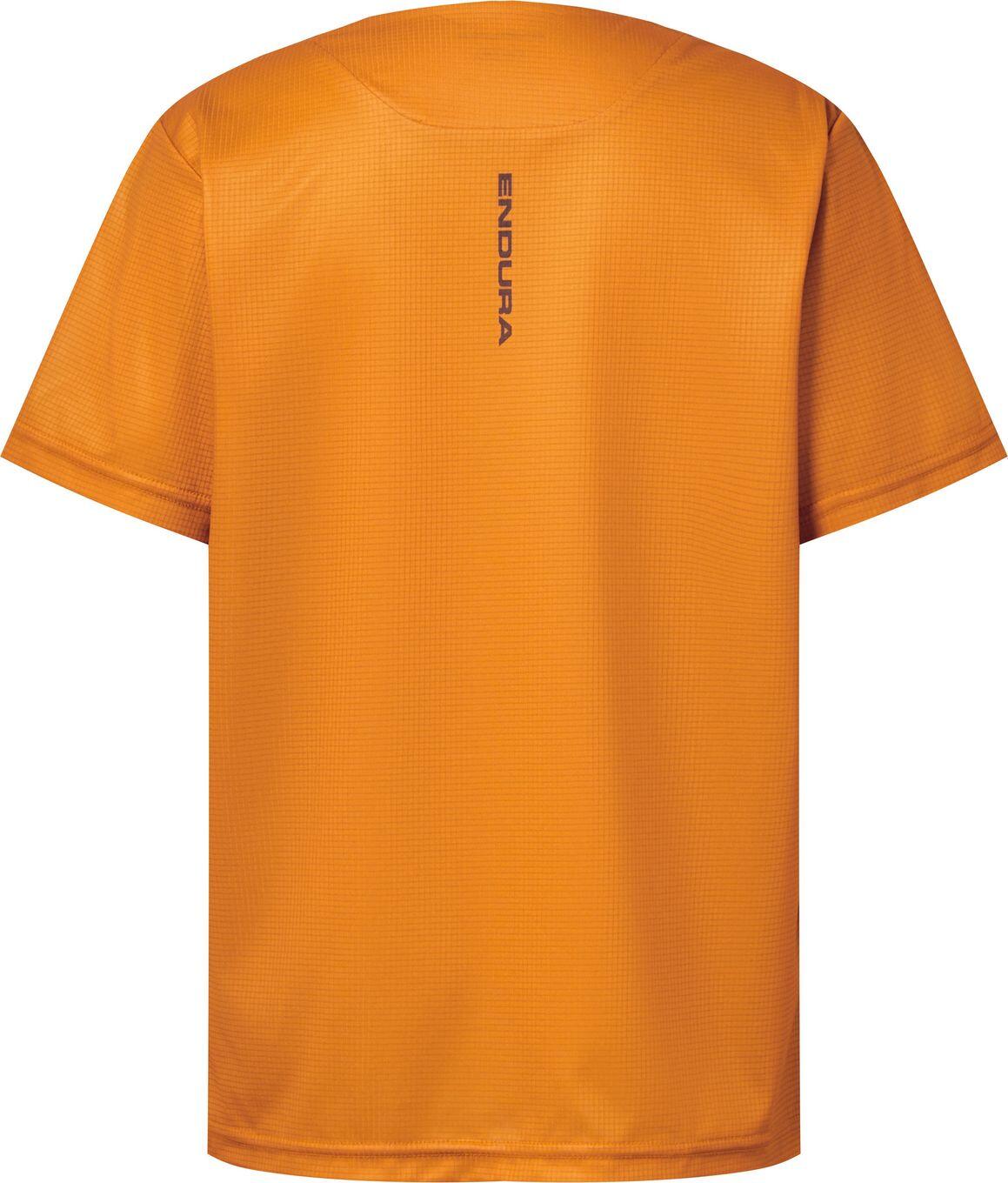 T-Shirt Technique Endura Singletrack Core Orange Junior 2/4