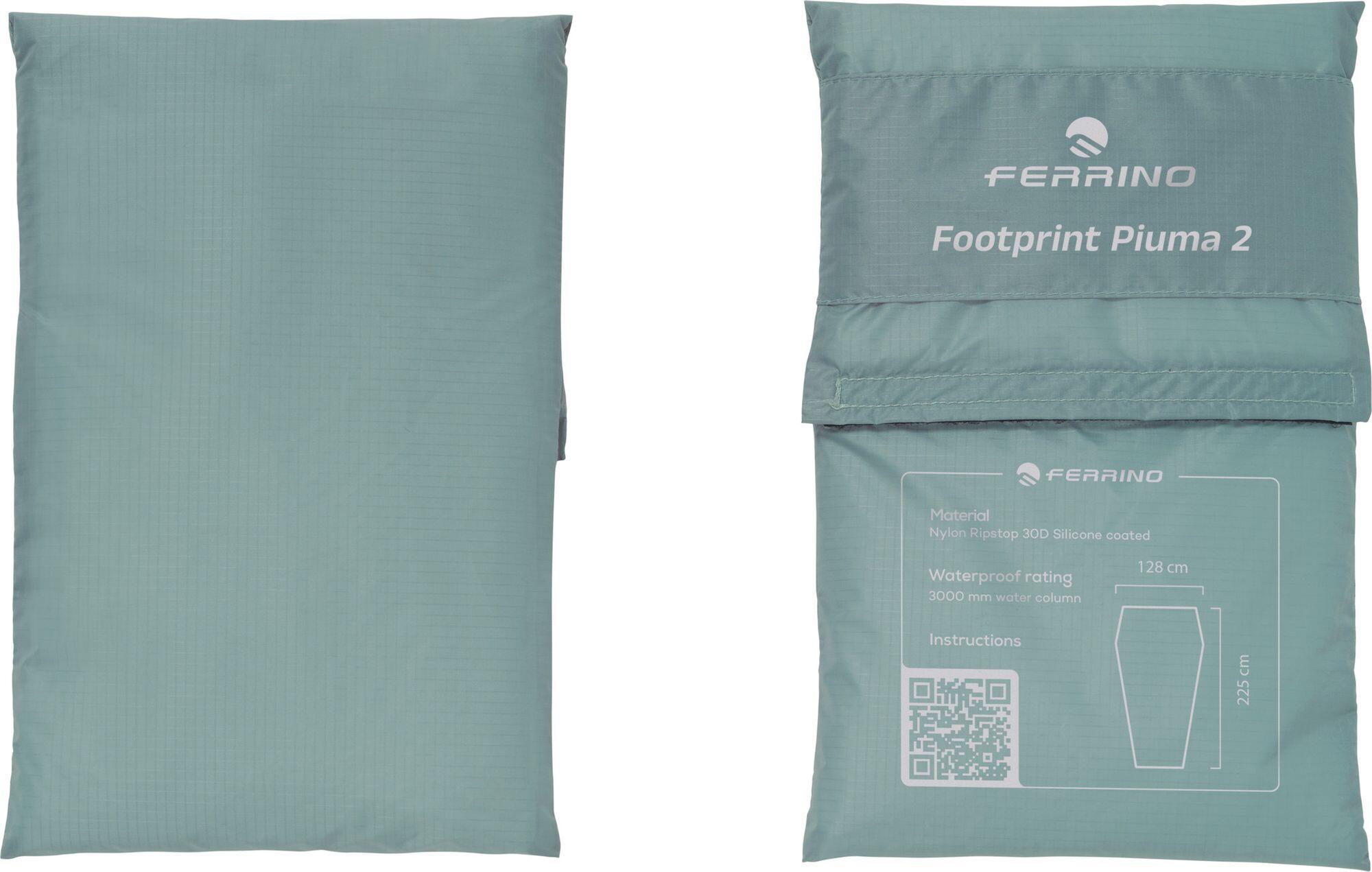 Tapis de Suelo Ferrino Piuma 2 - Naranja, Nylon Ripstop 30d 3/3