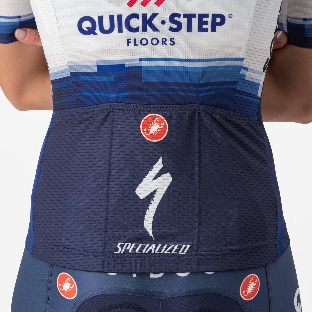 Maglia a manica corta Castelli Competizione 2 Soudal Quick Step 2023 Blu Donna 4/6
