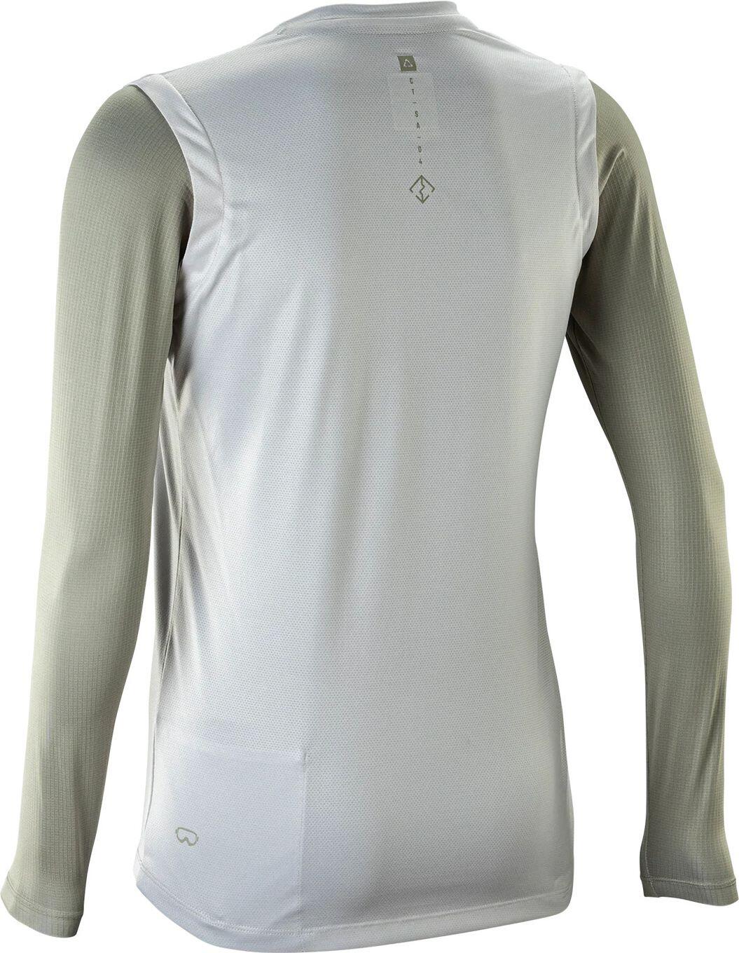 Leatt Gravity 2.0 Langarmtrikot Weiß/Grün Damen 2/4