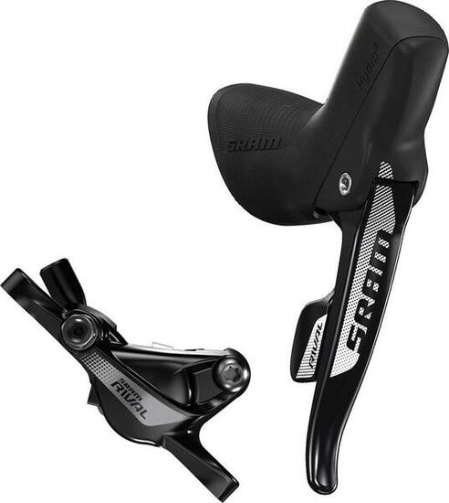 Levier Gauche Frein Avant Hydraulique Sram Rival 22 HRD 11v Post Mount Noir (San