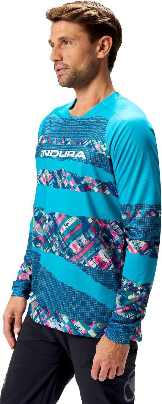 Langarmtrikot Endura Patchwork Ltd 2/7