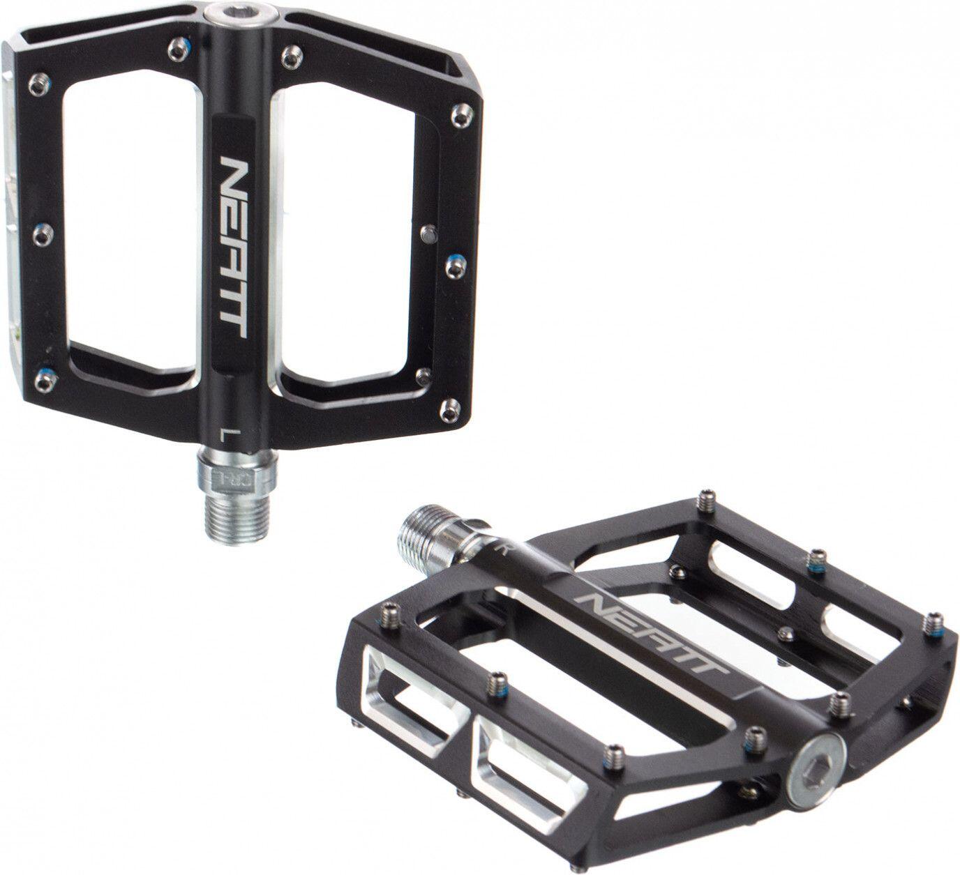Coppia Pedali Flat Neatt Attack V2 8 Pin Nero 2/6