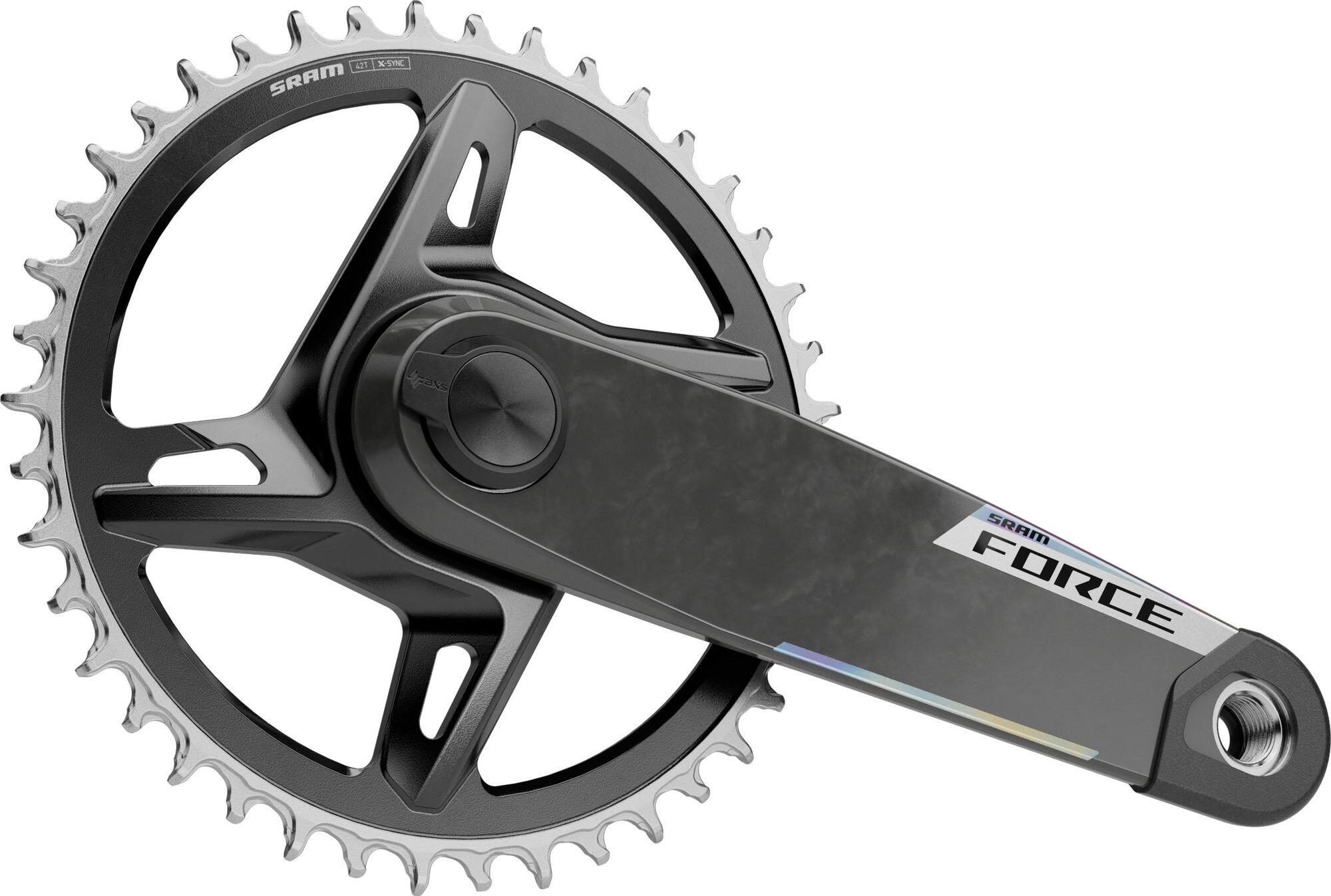 Quarq Force XPLR AXS Leistungsmesser DUB Spindel 1x Gravel/Cyclocross 2/3