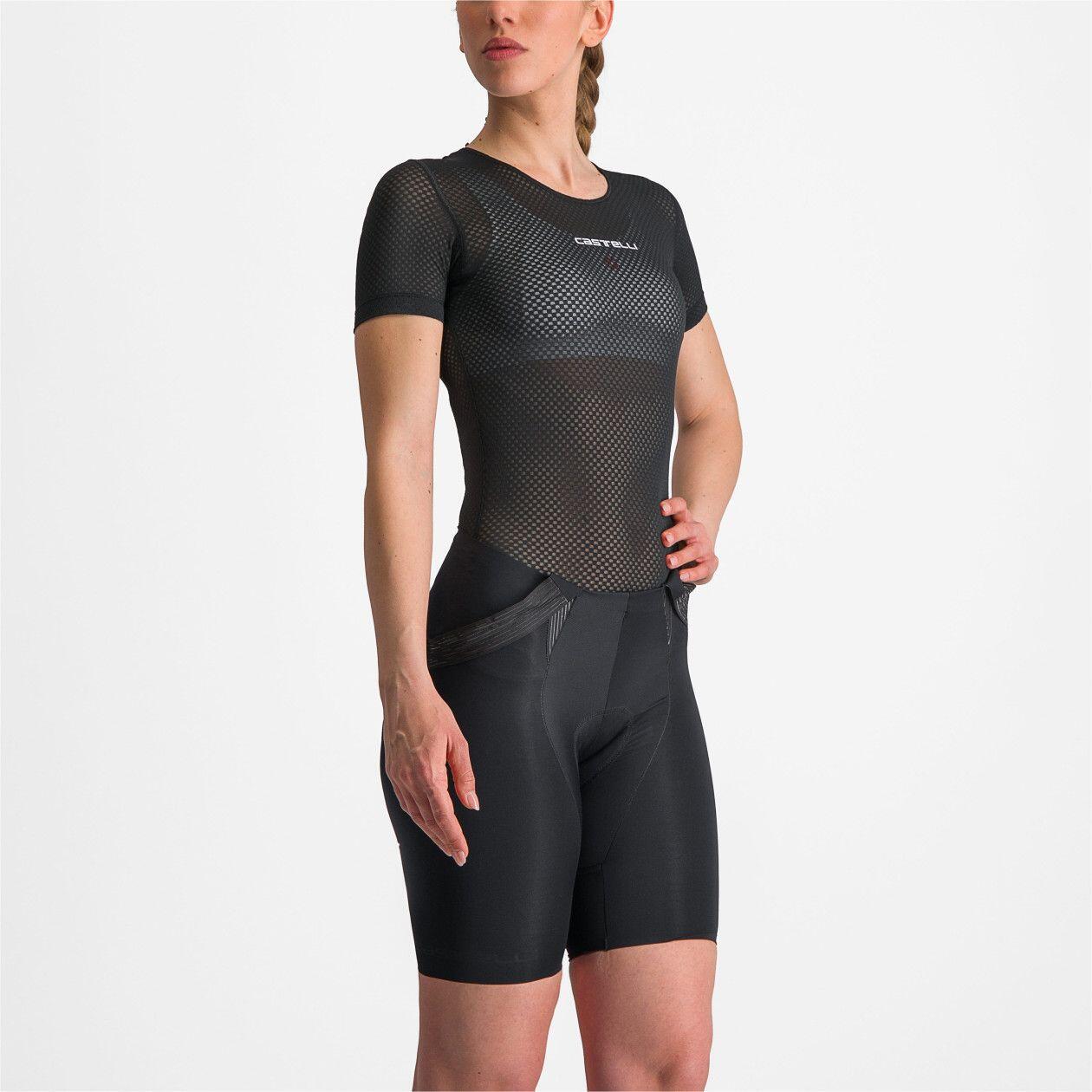 Maillot de Corps Manches Courtes Femme Castelli Pro Mesh Noir 4/7