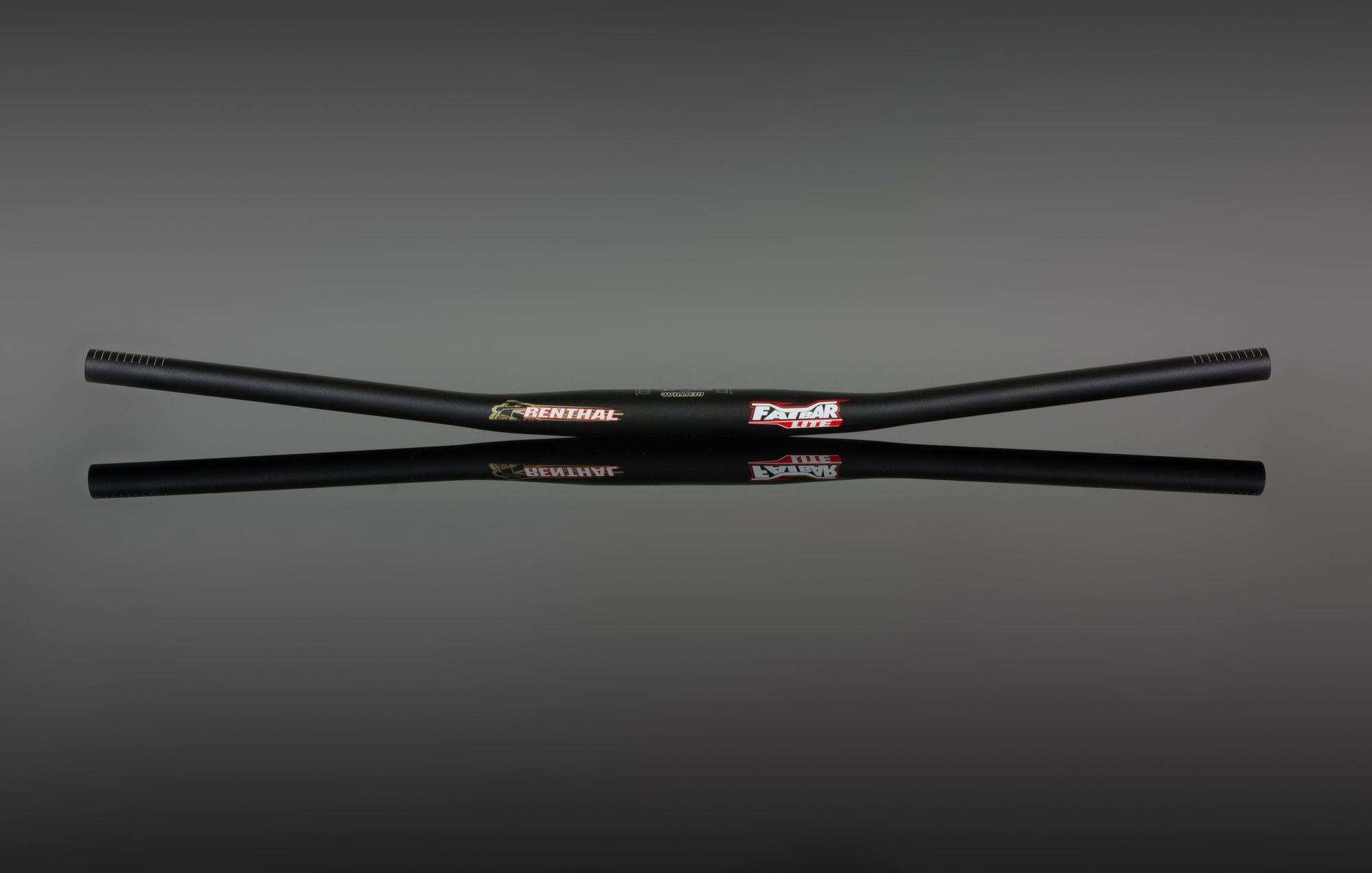 GUIDON RENTHAL FAT BAR LITE ZERO RISE, 780mm 31,8 GOLD 3/3