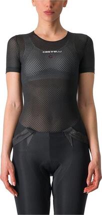 Maillot de Corps Manches Courtes Femme Castelli Pro Mesh Noir
