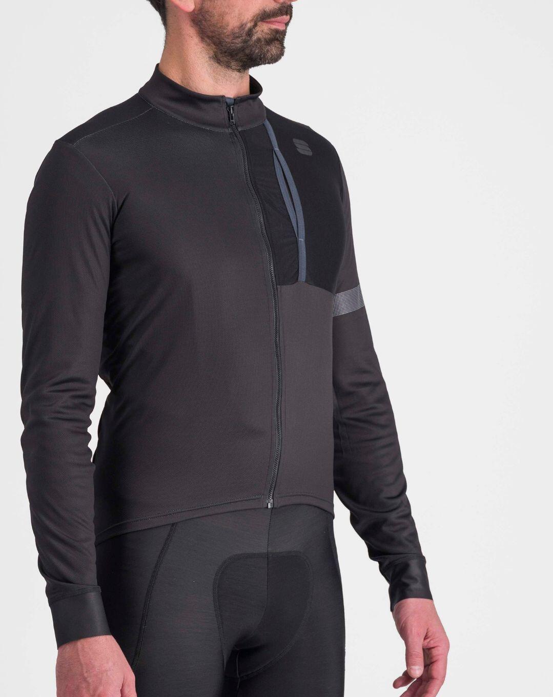 Maglia termica a maniche lunghe Sportful Supergiara Black 3/5