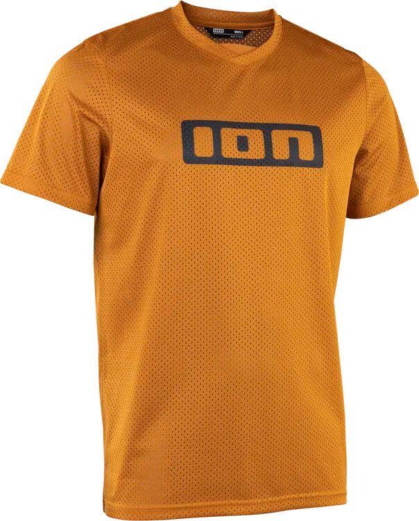 Maillot Manches Courtes VTT ION Logo Orange 3/4