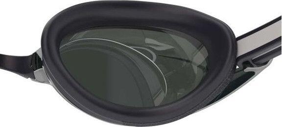 Schwimmbrille Speedo Vanquisher 3.0 Mirrored Schwarz/Silber Gespiegelt 2/7