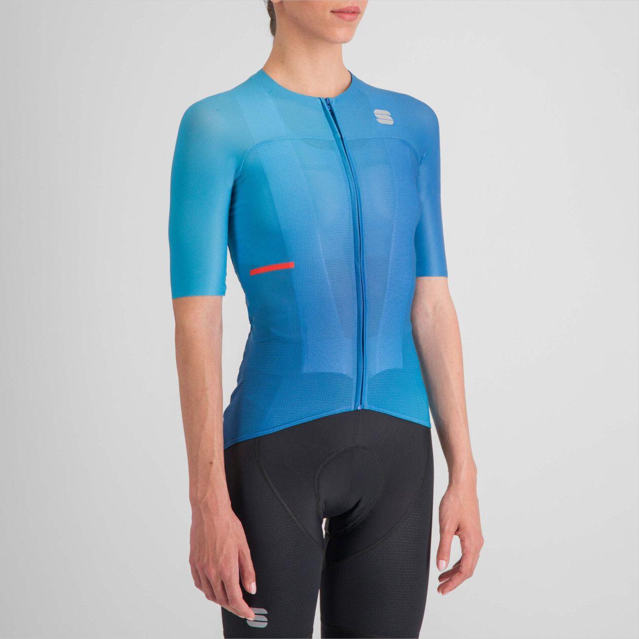 Maglia a manica corta Sportful Light Donna Blu 3/4