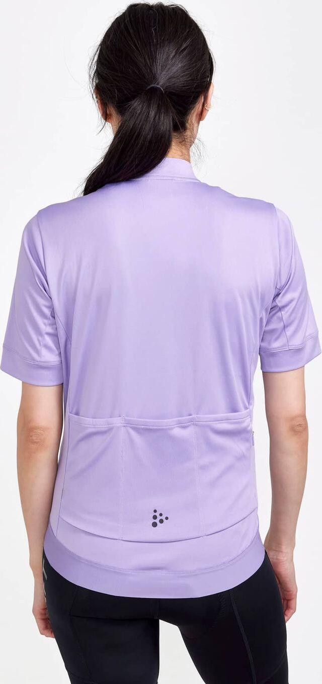 Dames Craft Core Essence Regular Fit Lavendel fietstrui met korte mouwen 2/4