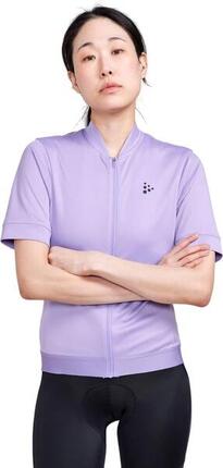 Maillot vélo manches courtes Craft Core Essence Regular Fit Lavande Femme