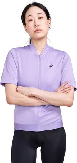 Maillot vélo manches courtes Craft Core Essence Regular Fit Lavande Femme