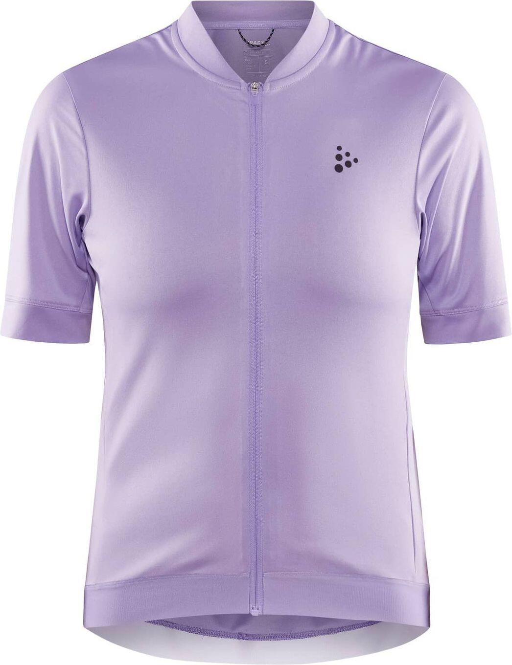 Dames Craft Core Essence Regular Fit Lavendel fietstrui met korte mouwen 4/4