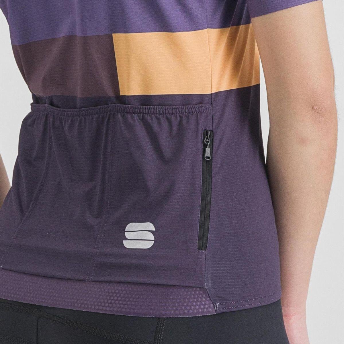 Maillot de manga corta Sportful Snap Morado 5/6