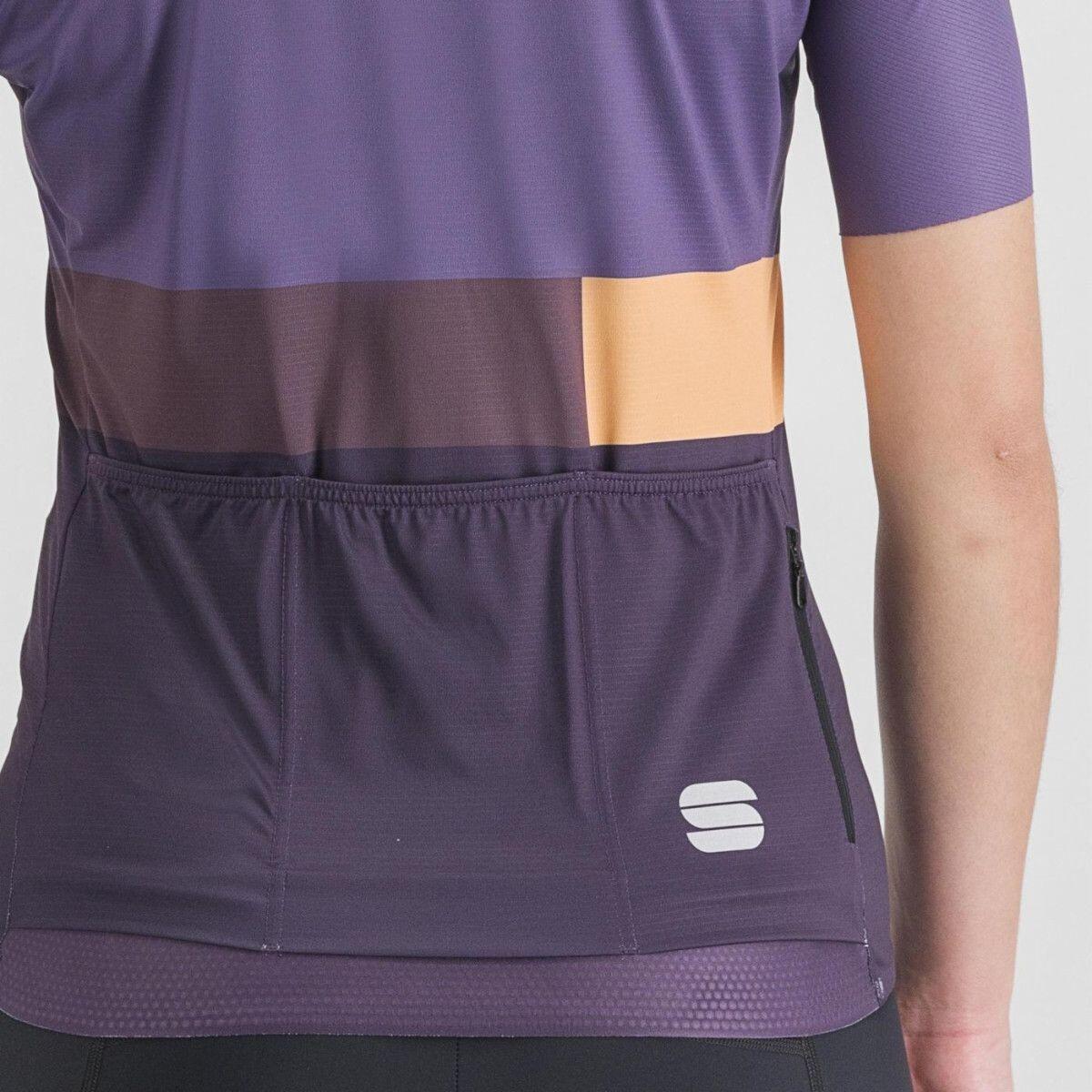 Maillot de manga corta Sportful Snap Morado 6/6