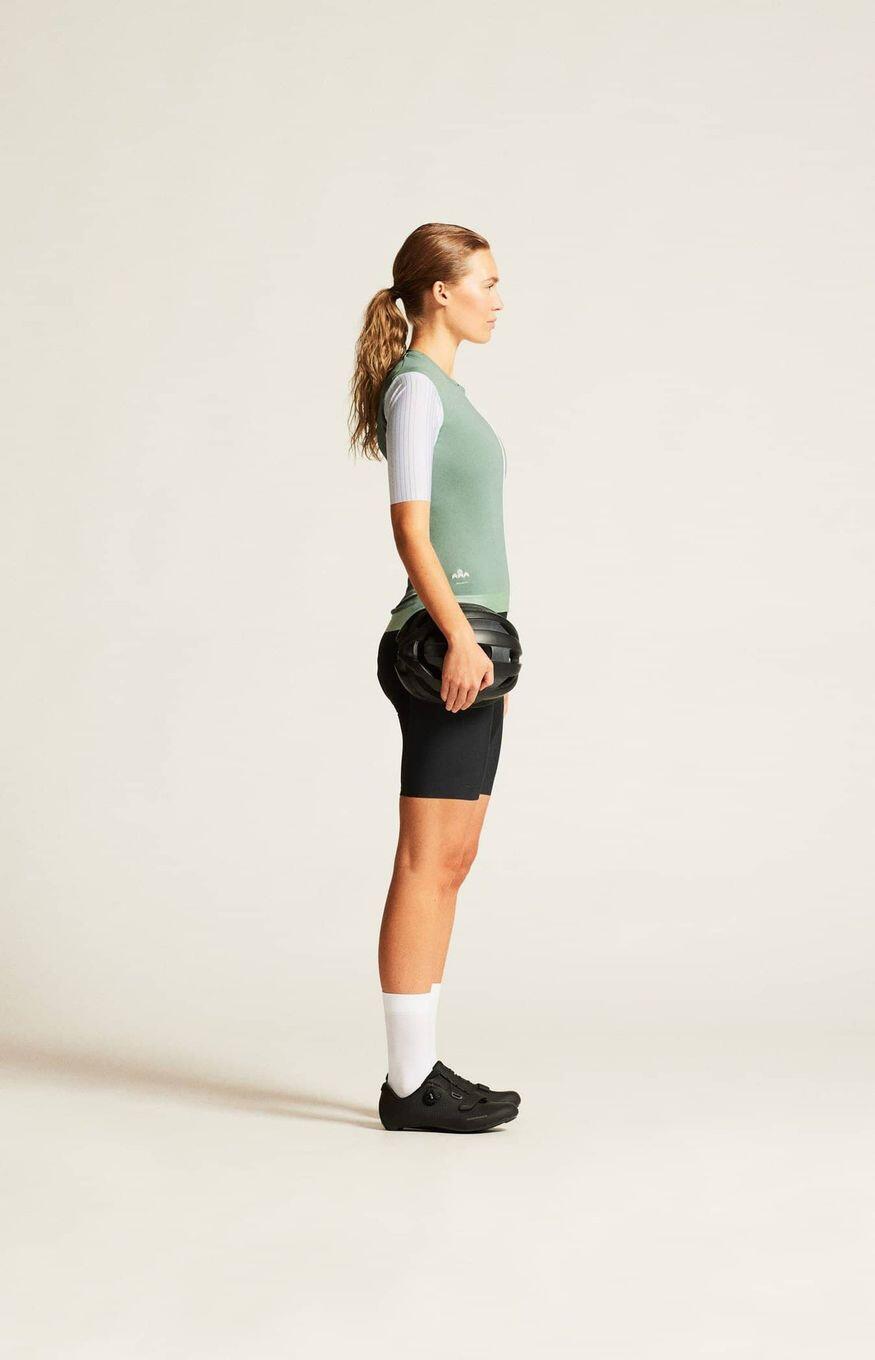 Camisola de manga curta Craft ADV Aero Green/White para mulher 6/7