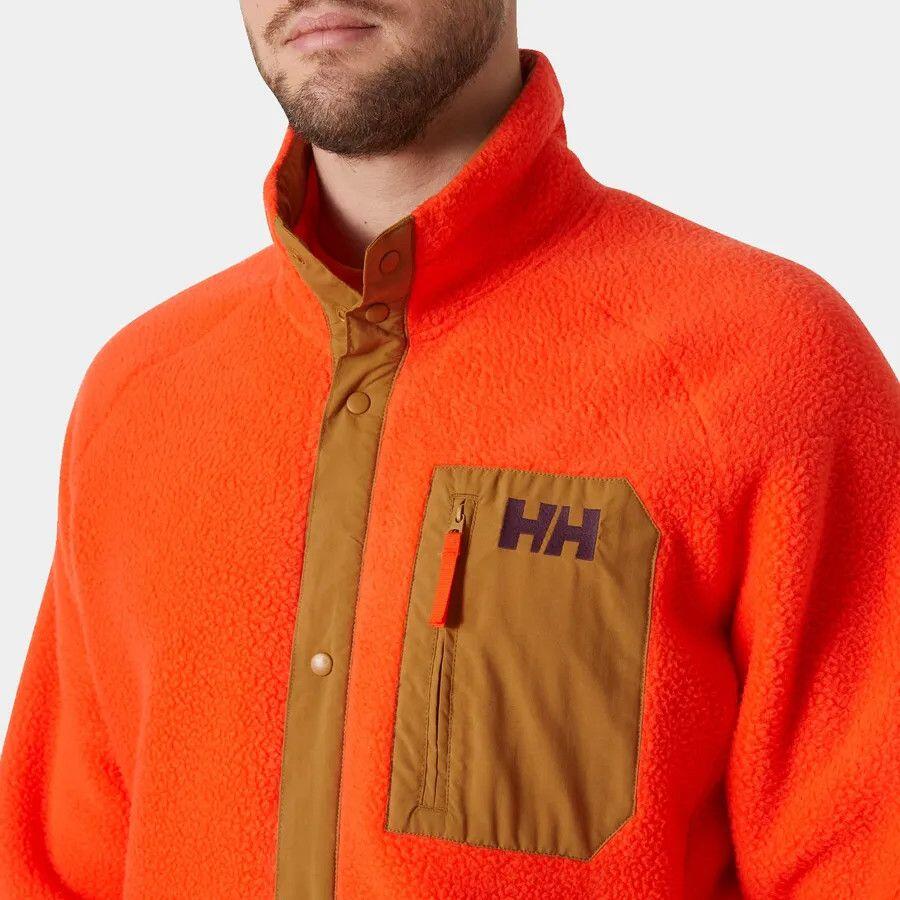 Veste Polaire Homme Helly Hansen Panorama Pile Snap Rouge 3/6