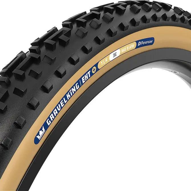 Panaracer GravelKing EXT+ Gravel Tire 700 mm Tubeless Ready Folding ZSG Gravel C