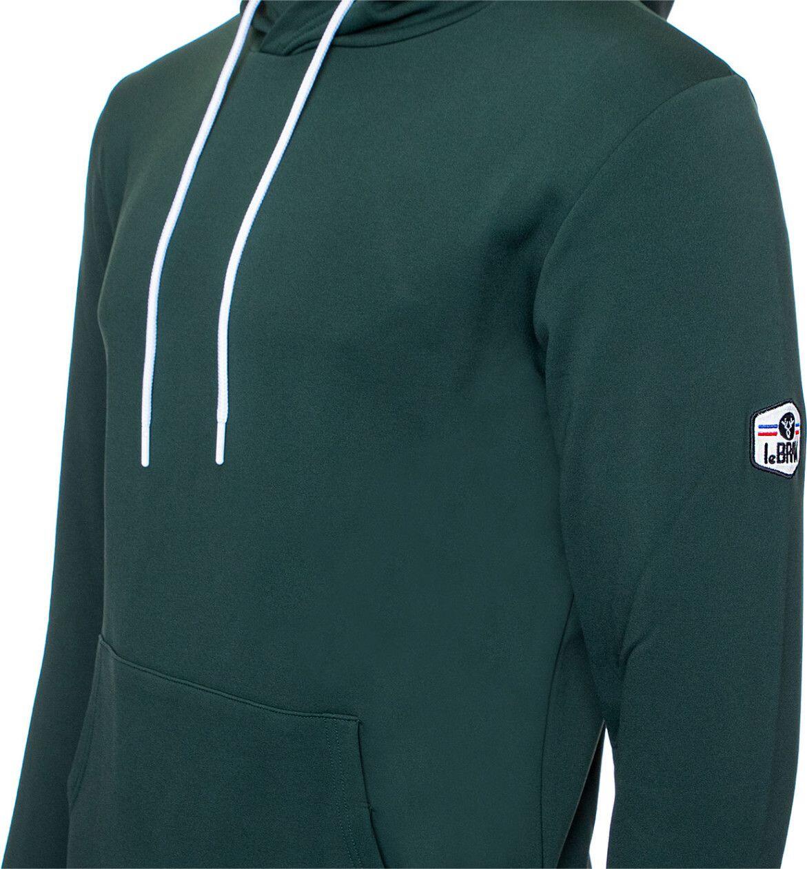 Sweat à Capuche LeBram Écusson Vert Sapin 4/5