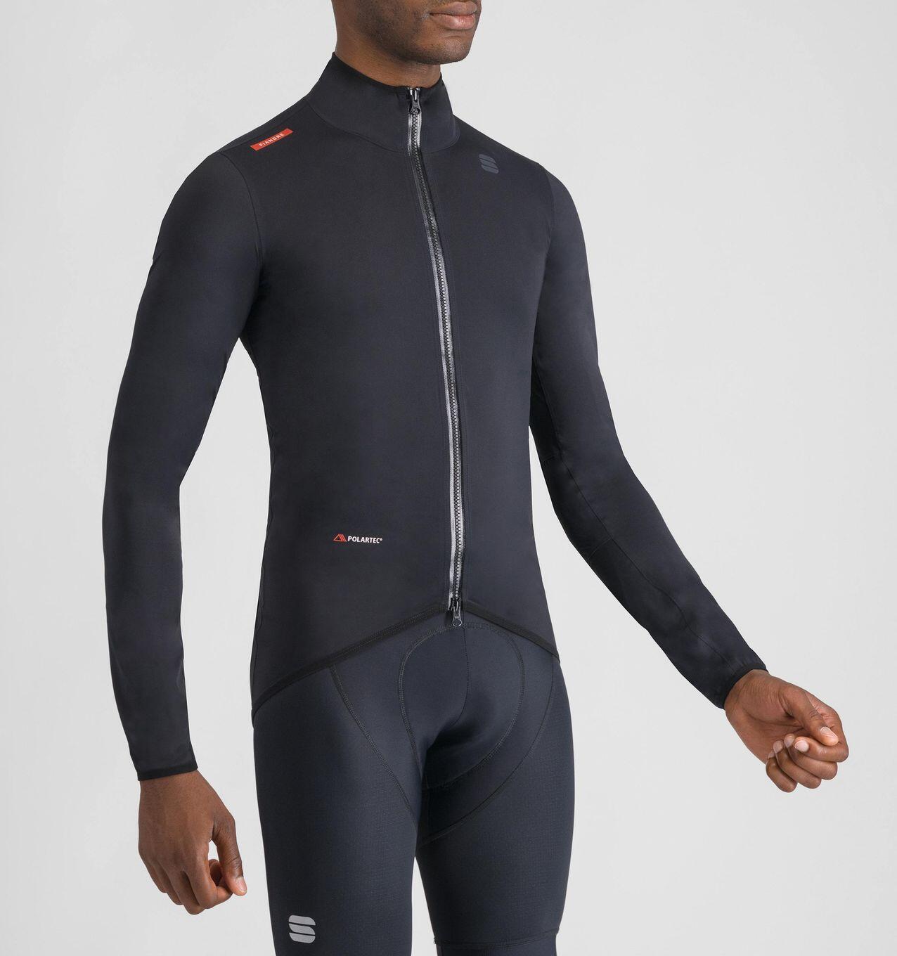 Giacca da uomo a maniche lunghe Sportful Fiandre Aqua Black 3/7