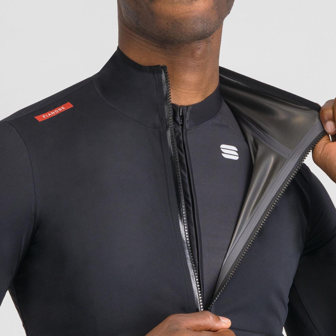 Giacca da uomo a maniche lunghe Sportful Fiandre Aqua Black 4/7