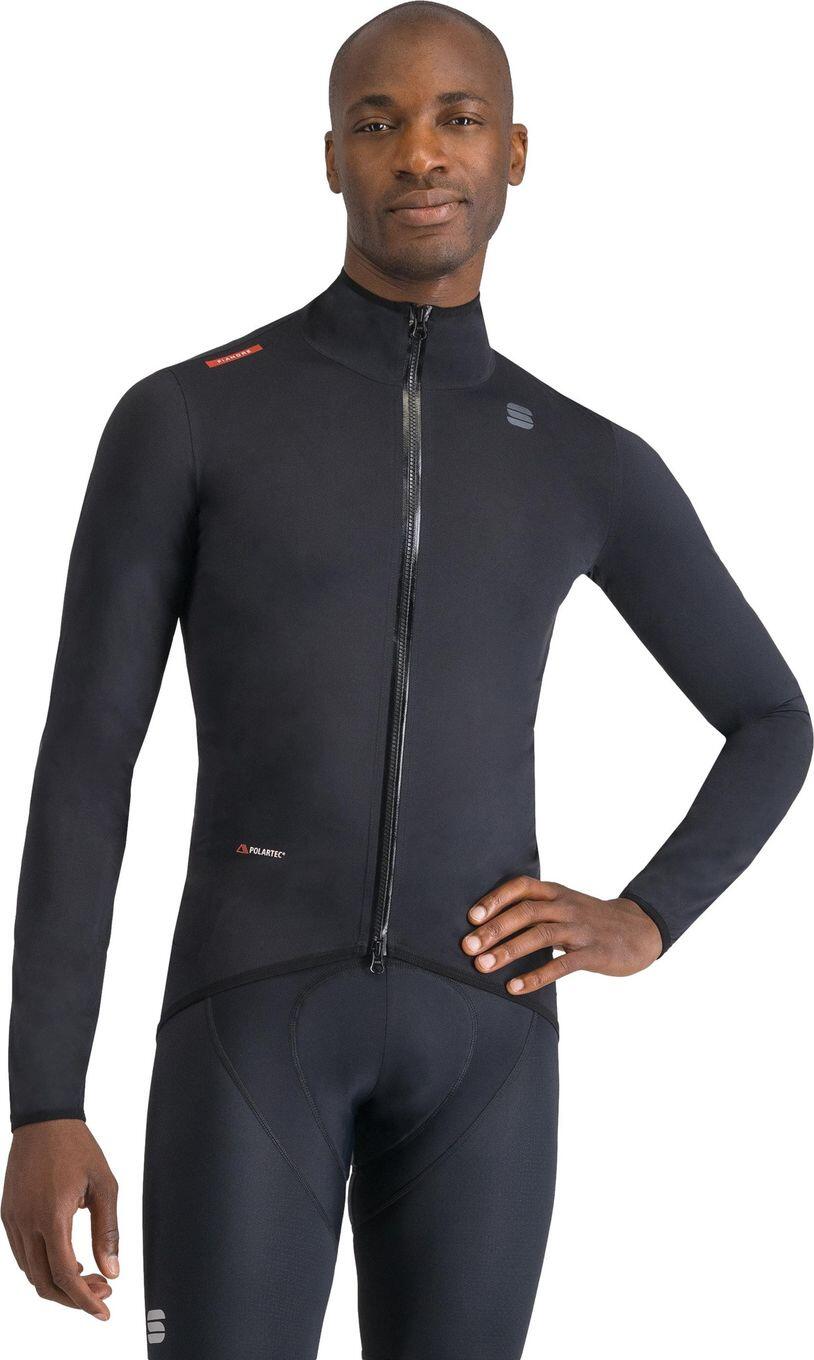 Giacca da uomo a maniche lunghe Sportful Fiandre Aqua Black 1/7